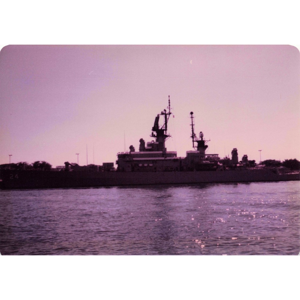 Vintage 1970s Pearl Harbor Hawaii Navy Ships Tour Boat Photo Lot of 8 - Picture 1 of 8